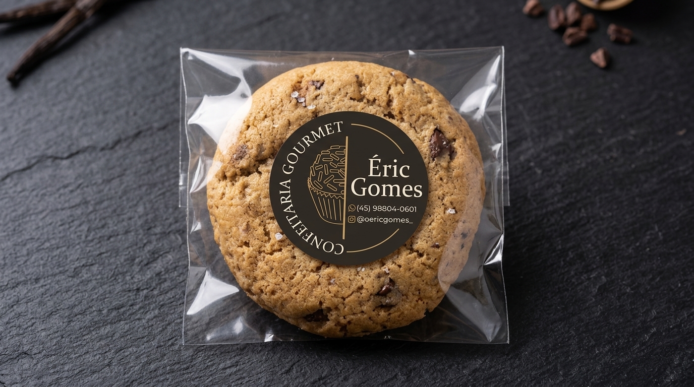 Cookie Recheado de Nutella