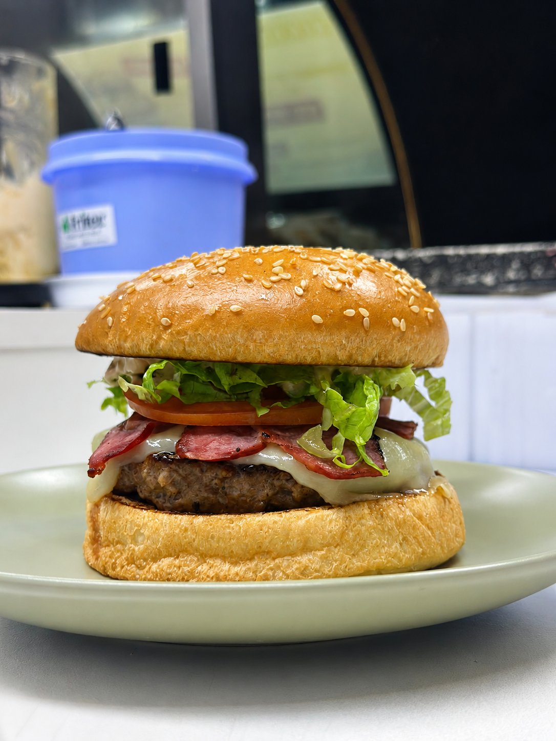 Burguer bacon