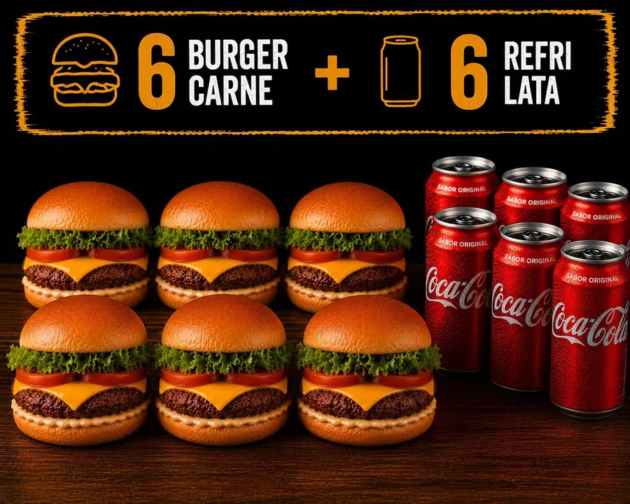 COMBO GALERA(6 PESSOAS)